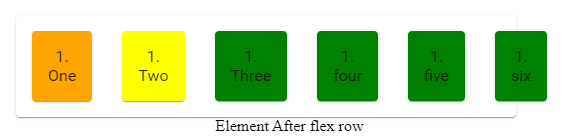 fxLayout default flex