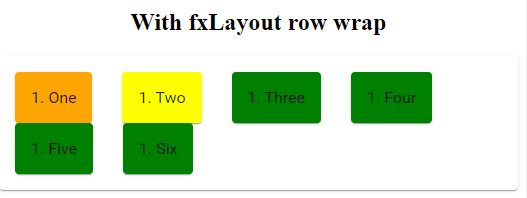 fxLayout row wrap