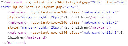 fxLayoutGap CSS