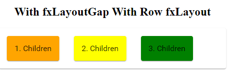 fxLayoutGap row example