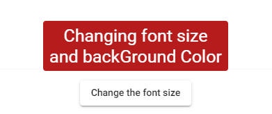 Change the font size mattooltip