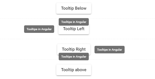 matTooltip Position